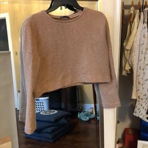 Cropped Zara sweater